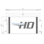Freightliner / Sterling Condenser