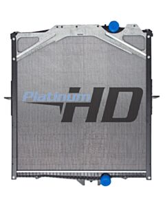 Volvo Plastic / Aluminum Radiator (With Framework - NO PINS) (Without Oil Cooler)