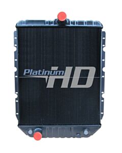 International Copper / Brass Radiator (3 Row Core) (With Oil Cooler)