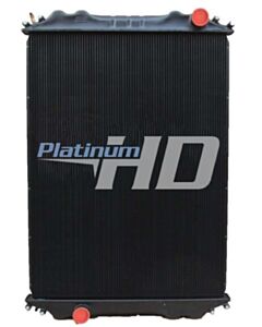 Freightliner Copper / Brass Radiator (3 Row High Efficiency Core)