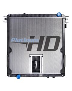Freightliner Plastic / Aluminum Radiator (Without Oil Cooler) (With Framework) (With PTO)