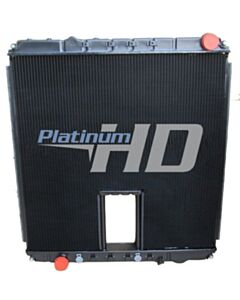 Freightliner Copper / Brass Radiator (With Oil Cooler)