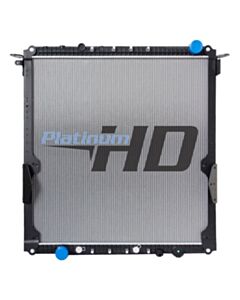 Freightliner Plastic / Aluminum Radiator (With Oil Cooler) (With Framework)
