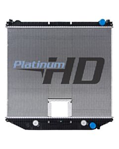 Freightliner Plastic / Aluminum Radiator (With Oil Cooler) (With PTO)