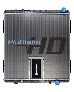 Freightliner Plastic / Aluminum Radiator (With Oil Cooler) (With PTO)