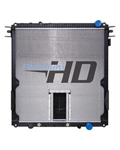 Freightliner Plastic / Aluminum Radiator (With Oil Cooler) (With Framework) (With PTO)
