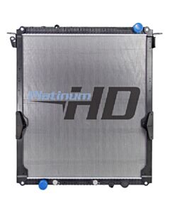Freightliner Plastic / Aluminum Radiator (With Oil Cooler) (With Framework)