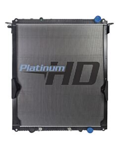 Freightliner Plastic / Aluminum Radiator (With Oil Cooler) (With Framework)