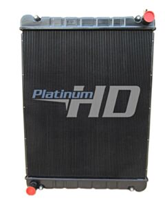 Freightliner Copper / Brass Radiator (With High Efficiency Core) ( Dimpled Tubes)