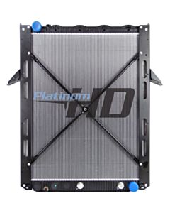 Mack-Volvo Plastic / Aluminum Radiator (With Framework)
