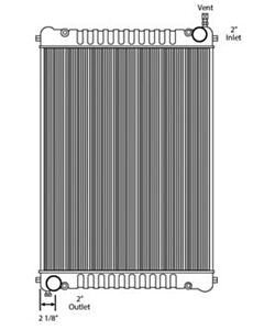 Freightliner Copper / Brass Radiator