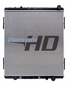 Freightliner Plastic / Aluminum Radiator (With Oil Cooler)