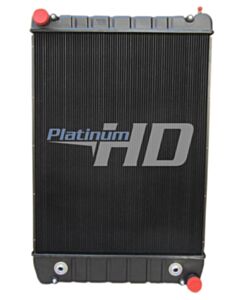 Freightliner Copper / Brass Radiator (With High Efficiency Core) ( Dimpled Tubes)