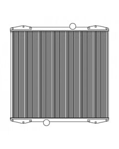 Kenworth Copper / Brass Radiator