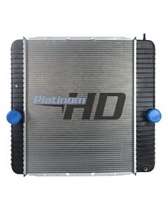 International-Ford Plastic / Aluminum Radiator (Oil Cooler on Grill Side)
