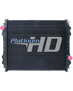 Freightliner Copper / Brass Radiator (Vent and drain on same side)