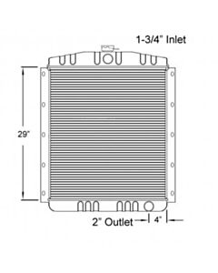 Chevrolet-GMC Copper / Brass Radiator