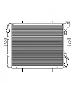 Toyota Copper / Brass Radiator (3 Row Core)