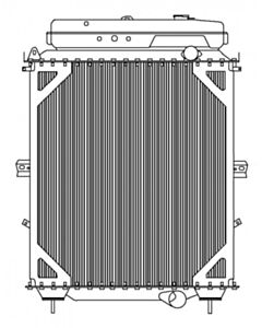 Kenworth Copper / Brass Radiator (Standard Core)
