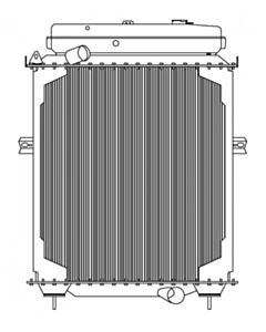 Kenworth Copper / Brass Radiator
