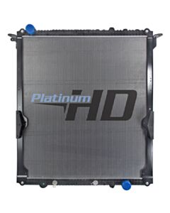 Freightliner Plastic / Aluminum Radiator (With Oil Cooler) (With Framework)