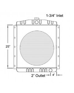 Chevrolet-GMC Copper / Brass Radiator