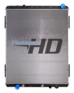 Freightliner Plastic / Aluminum Radiator (With Oil Cooler)