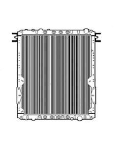 Freightliner Copper / Brass Radiator (With Framework)
