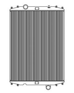 Kenworth Copper / Brass Radiator