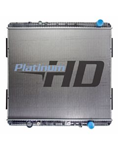 Freightliner Plastic / Aluminum Radiator (With Oil Cooler)