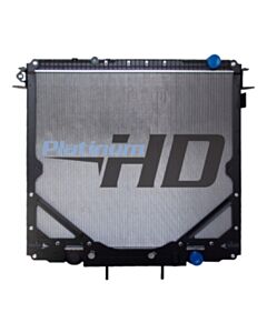 Freightliner Plastic / Aluminum Radiator (With Oil Cooler) (With Framework)