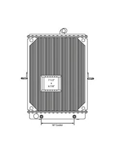 Mack Copper / Brass Radiator (Standard Core)