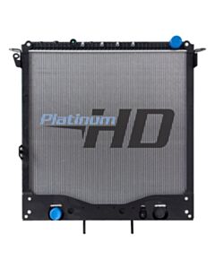 Freightliner Plastic / Aluminum Radiator (Without Oil Cooler) (With Framework) 