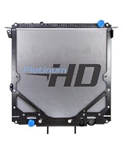 Freightliner Plastic / Aluminum Radiator (With Oil Cooler) (With Framework)