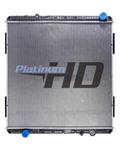 Western Star Plastic / Aluminum Radiator (Without Oil Cooler)