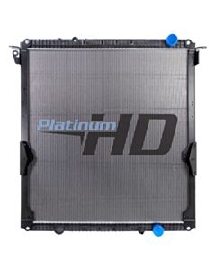 Freightliner Plastic / Aluminum Radiator (Without Oil Cooler) (With Framework)