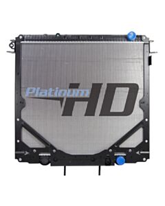 Freightliner Plastic / Aluminum Radiator (Without Oil Cooler) (With Framework)
