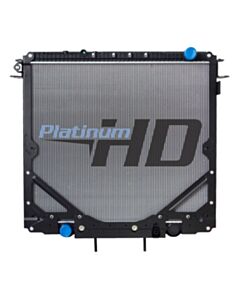 Freightliner Plastic / Aluminum Radiator (With Oil Cooler) (With Framework)