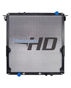 Freightliner Plastic / Aluminum Radiator (With Oil Cooler) (With Framework)