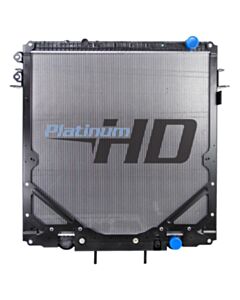 Freightliner Plastic / Aluminum Radiator (With Oil Cooler) (With Framework)