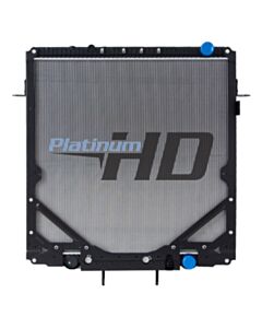 Freightliner Plastic / Aluminum Radiator (With Oil Cooler) (With Framework)