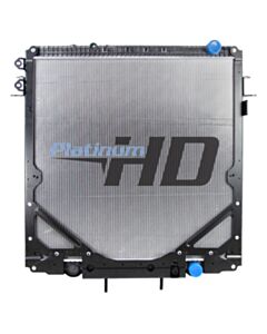 Freightliner Plastic / Aluminum Radiator (Without Oil Cooler) (With Framework)