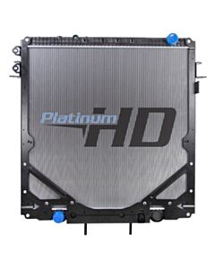 Freightliner Plastic / Aluminum Radiator (Without Oil Cooler) (With Framework)