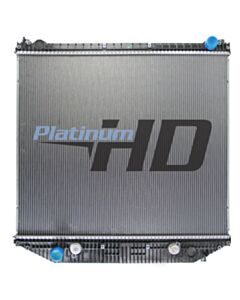 Freightliner-Sterling Plastic / Aluminum Radiator (With Oil Cooler) (1 9/16 Thick Core)
