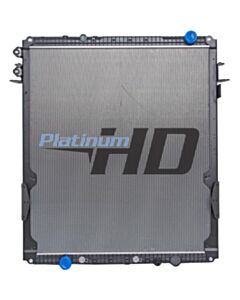 Freightliner Plastic / Aluminum Radiator (With Oil Cooler) (With Framework)