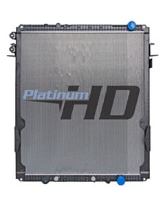 Freightliner Plastic / Aluminum Radiator (With Oil Cooler) (With Framework)