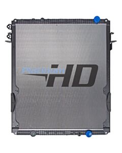 Freightliner Plastic / Aluminum Radiator (Without Oil Cooler) (With Framework)