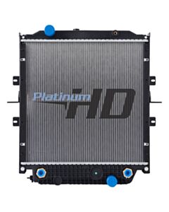 Bluebird Bus Plastic / Aluminum Radiator (With Framework)