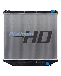 Freightliner Plastic / Aluminum Radiator (Without Oil Cooler) (2 Inch Thick Core)