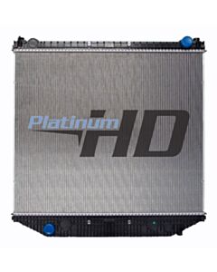Freightliner Plastic / Aluminum Radiator (Without Oil Cooler) (2 1/16 Thick Core)